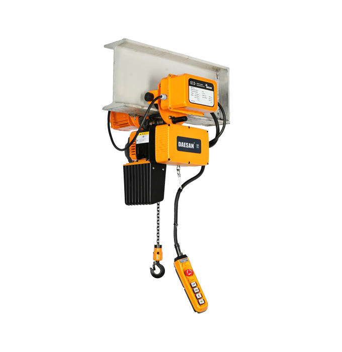 DAESAN Smart Hoist is a hoist that can be used in various work environments such as homes and construction sites by being upgraded with modern design and high-performance functions.